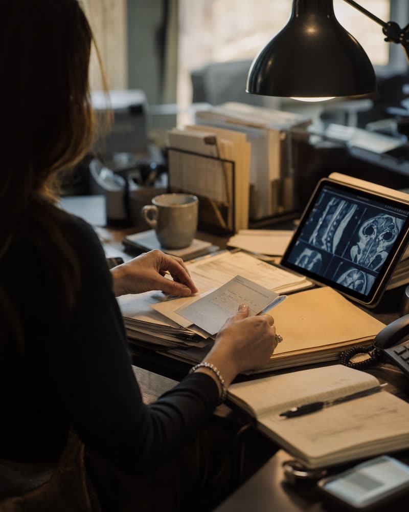 Medical documentation and early injury strategy
